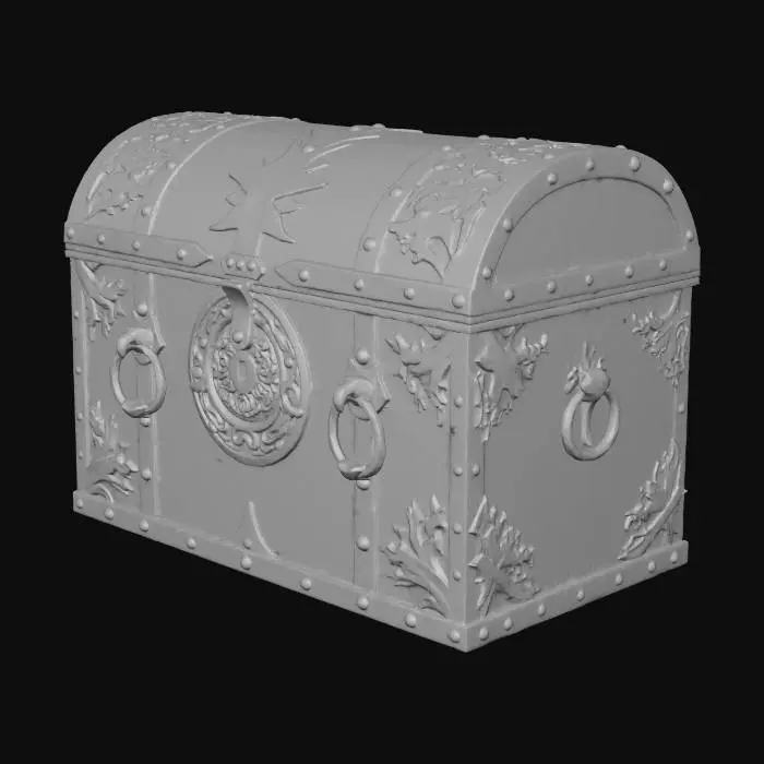 3D model for Medieval Treasure Chest