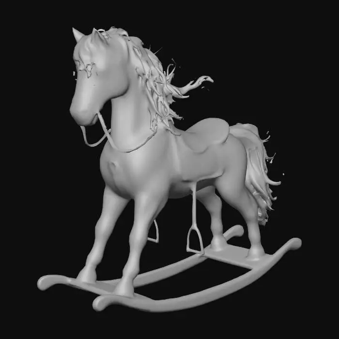 3D model for Rocking_Horse