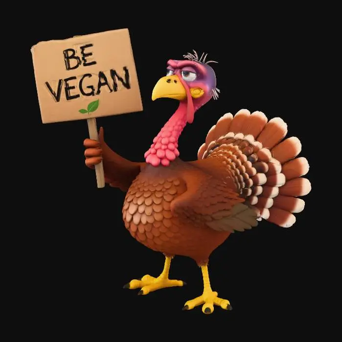 3D model for Turkey's Vegan Message