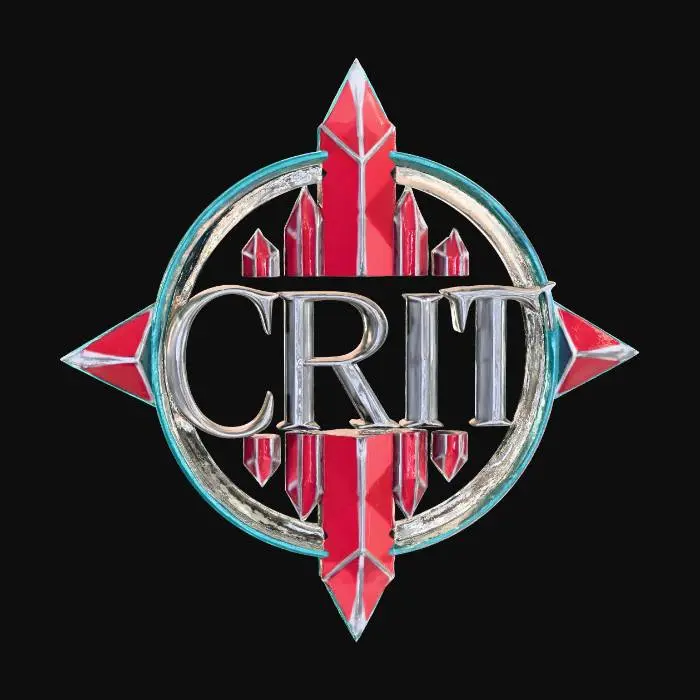 3D model for CRIT Emblem