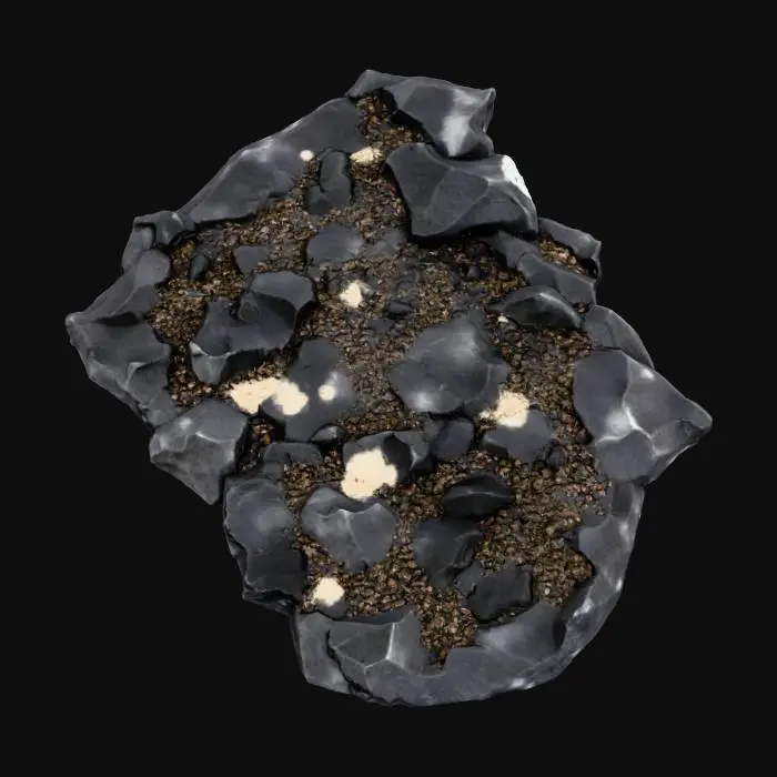 3D model for Rough Terrain Texture