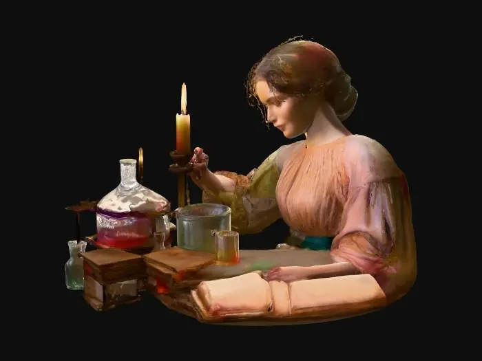 3D model for Alchemy Apprentice