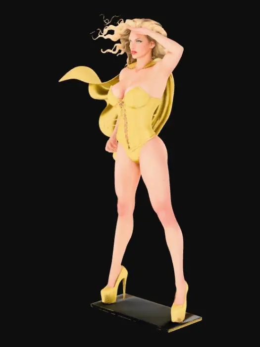 3D model for Golden Heroine Storm