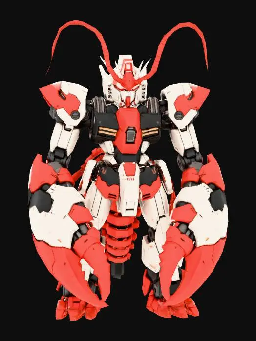 3D model for Crab Mech Sentinel