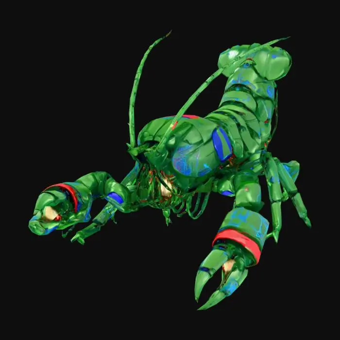3D model for Cyber Lobster