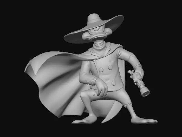 3D model for Darkwing Duck