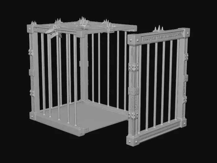 3D model for Spiked Iron Cage