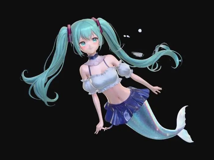 3D model for Underwater Symphony