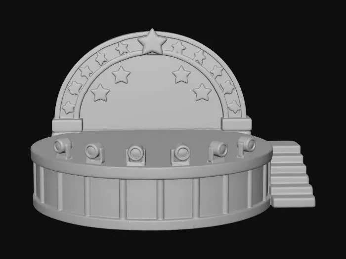 3D model for Starry Arc Stage