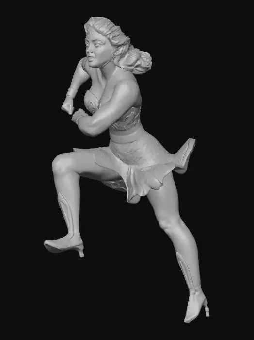 3D model for Wonder Woman First Appearance