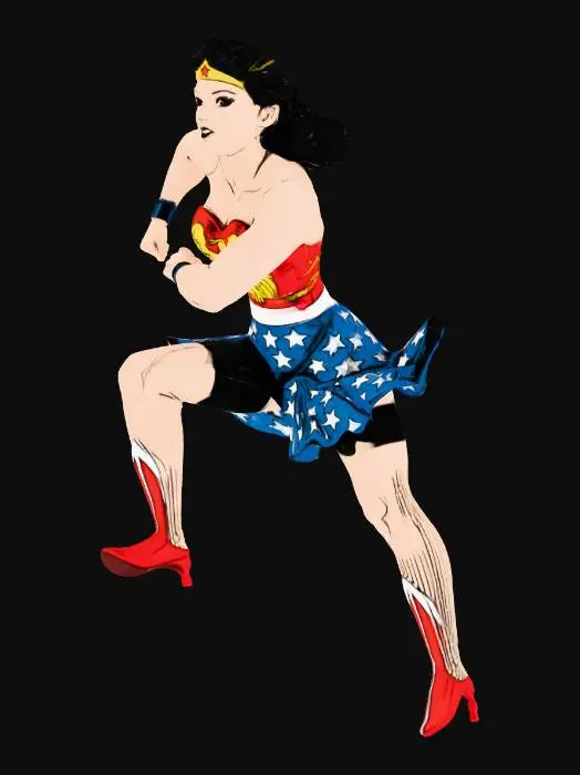 3D model for Wonder Woman First Appearance