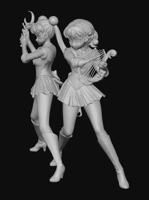 3D model for Sailor Guardians