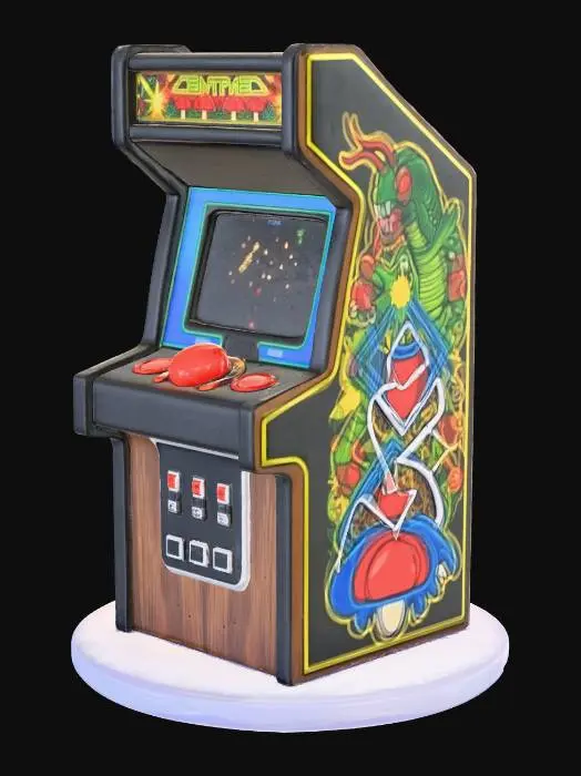 3D model for Mini Centipede Arcade Machine