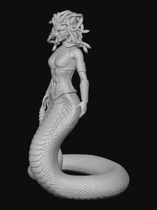 3D model for Medusa's Gaze
