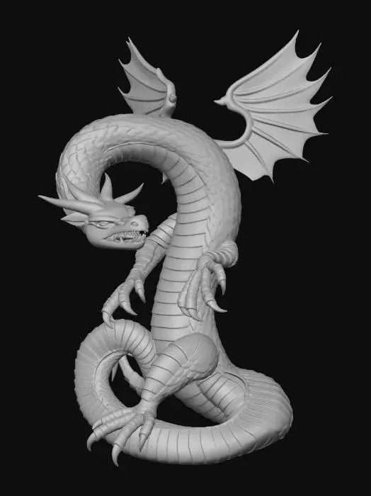 3D model for Silver Serpent Majesty