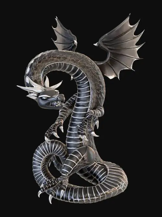 3D model for Silver Serpent Majesty