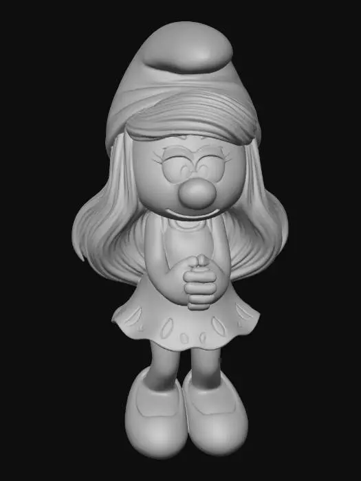 3D model for Smurfette Smiles