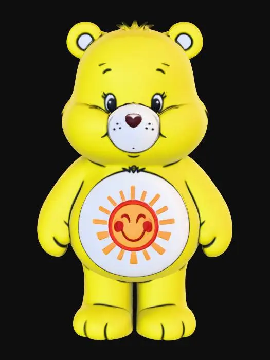 3D model for Sunshine Bear