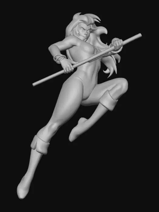3D model for Cheetara Jumping