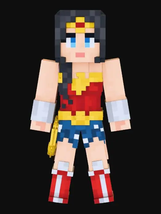 3D model for Pixel Warrior