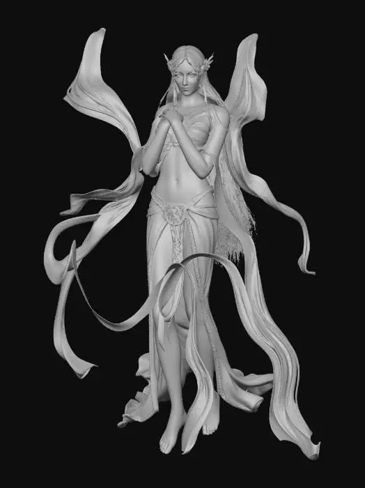 3D model for Ethereal Serenity