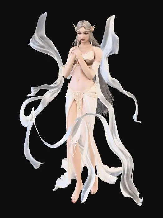 3D model for Ethereal Serenity