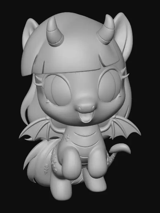 3D model for Twilight Dragon