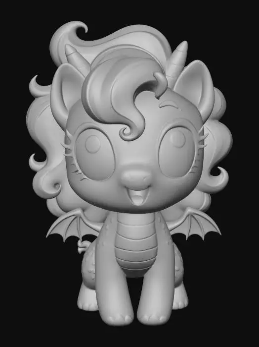 3D model for Starry Night Creature