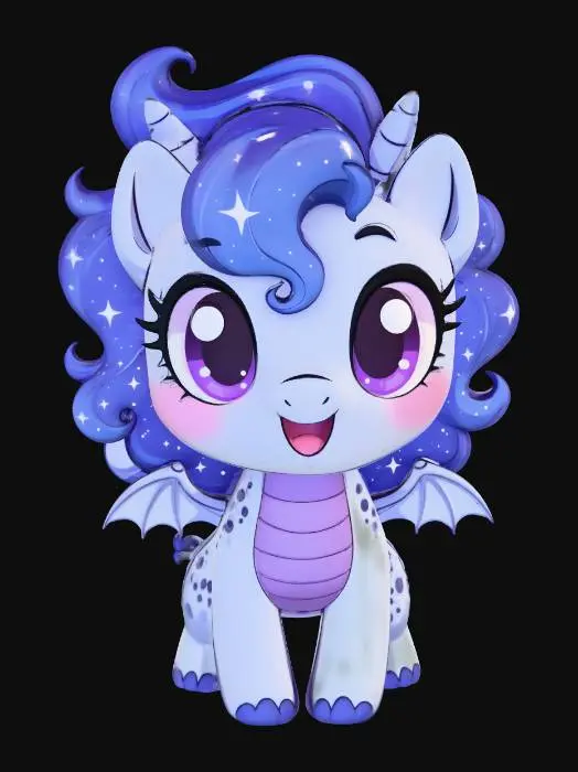 3D model for Starry Night Creature