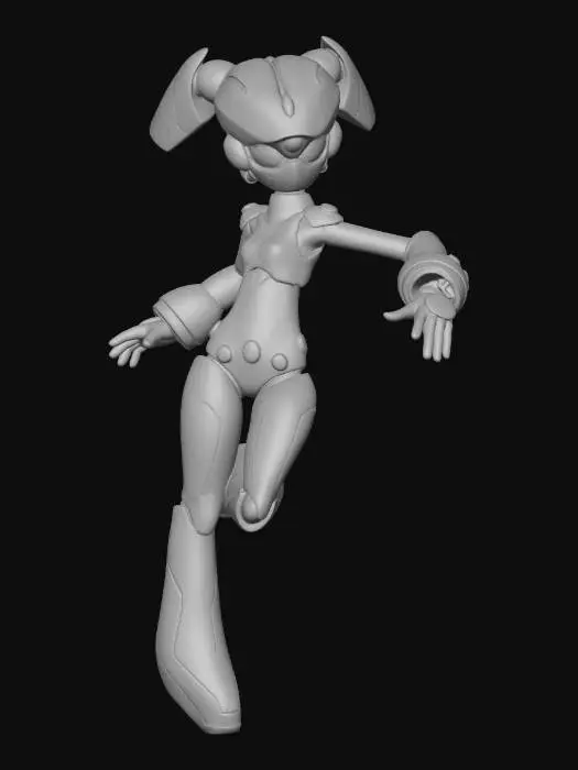 3D model for Red Robo Dancer