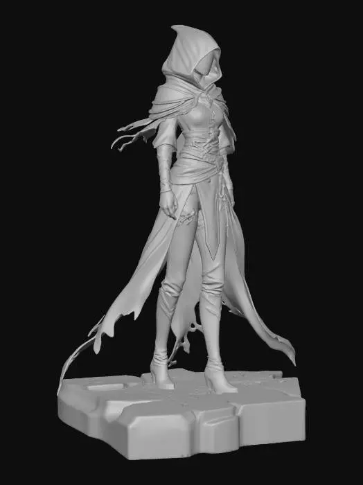3D model for Nightveil Conjurer