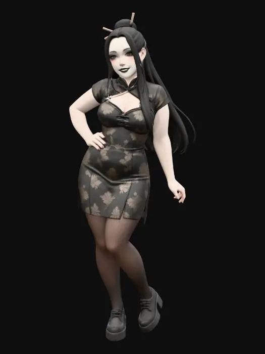 3D model for Me when I was a vampire