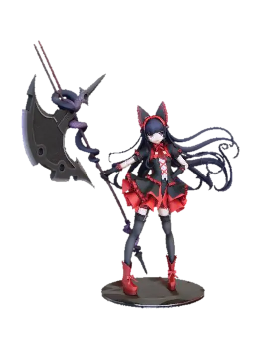 Mô hình 3D Gothic Warrior Figurine - Skeletal, được tạo bằng AI