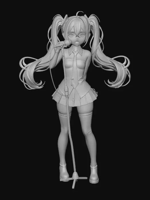 3D model for Neon Serenade in the City