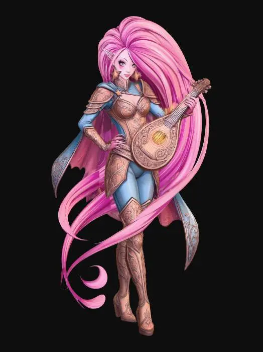 3D model for Desert Songstress