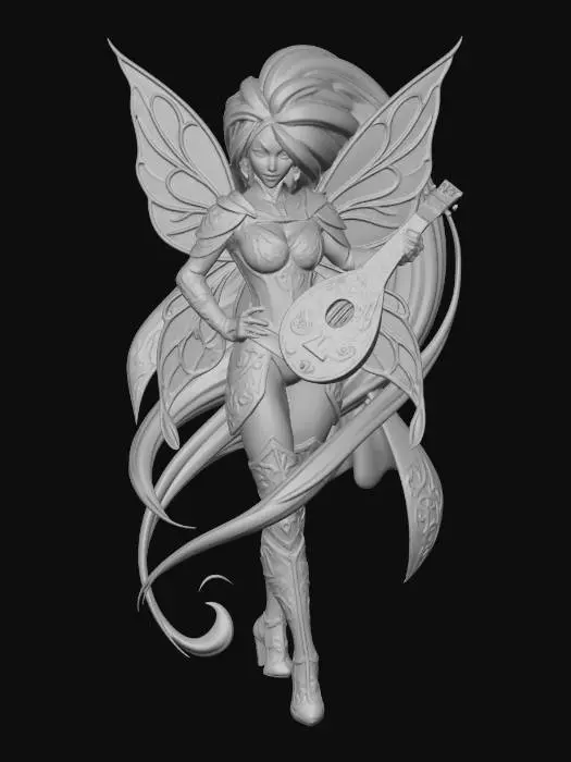 3D model for Luteweaver of the Moonlit Grove