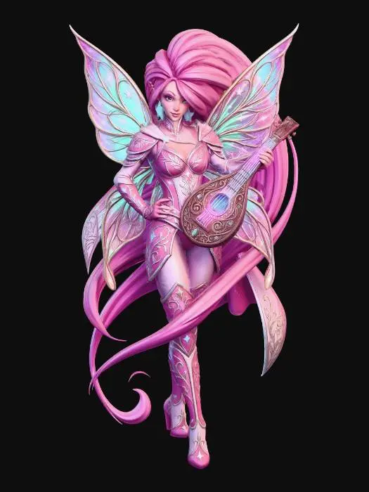 3D model for Luteweaver of the Moonlit Grove