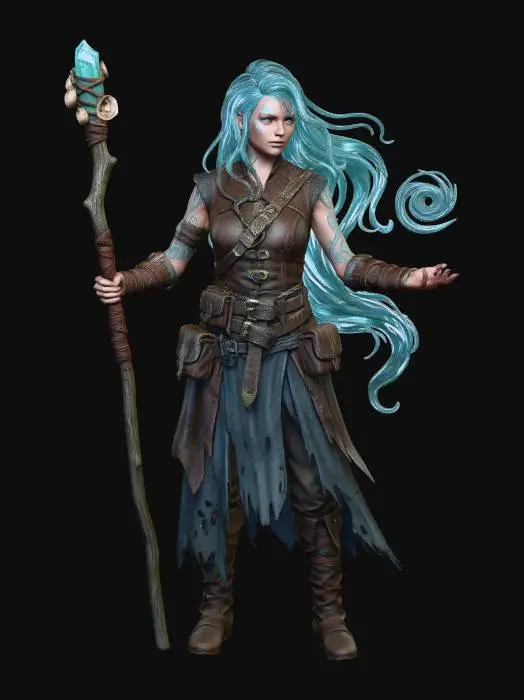 3D model for Azure Frostweaver