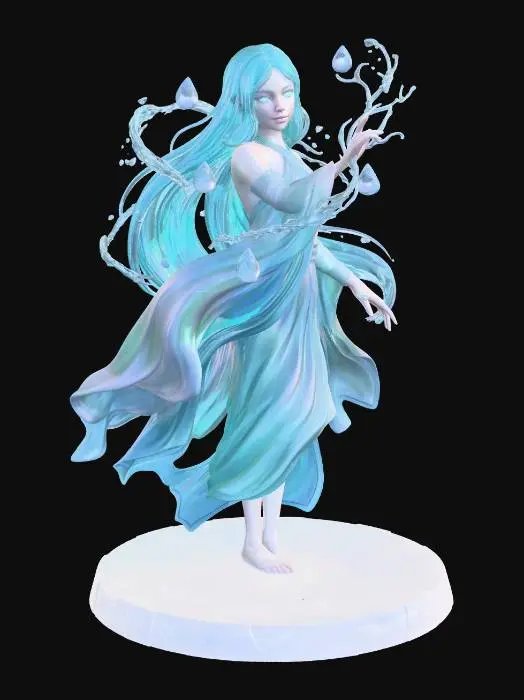 3D model for Aqua Enchantress