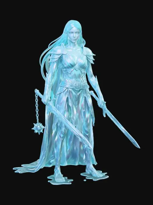 3D model for Icebound Valkyrie
