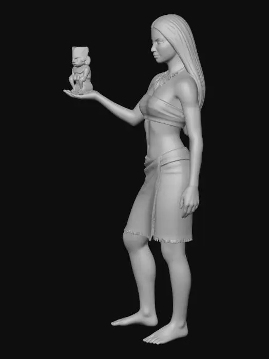 3D model for Tiki Offering