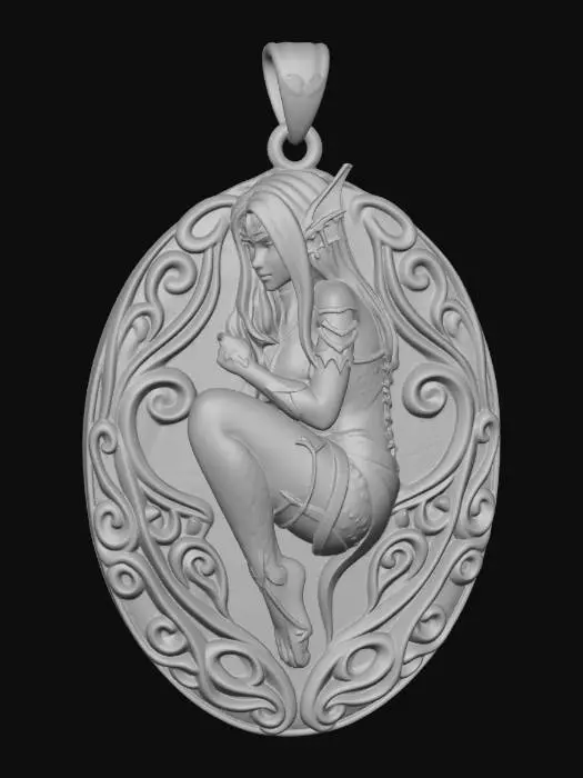 3D model for Azure Nymph