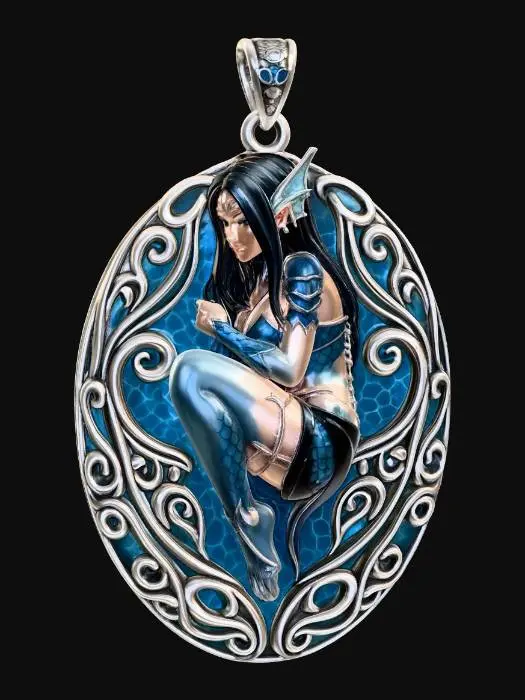 3D model for Azure Nymph