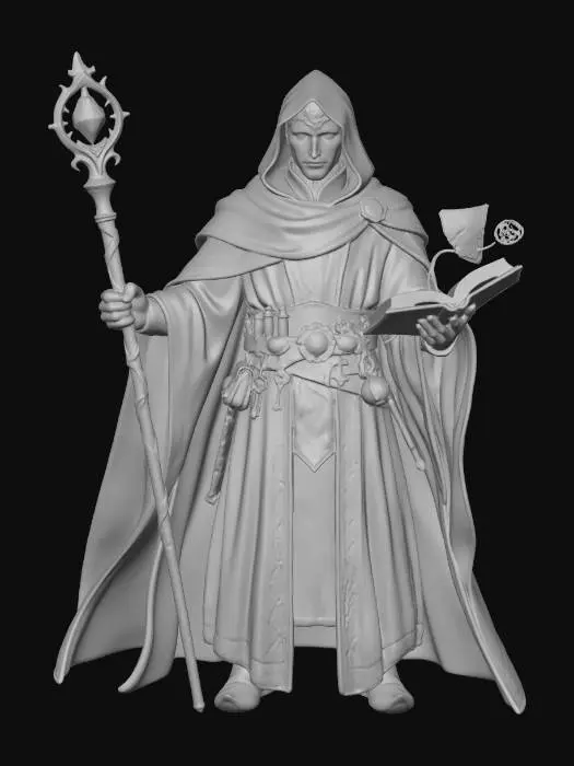 3D model for The Arcane Cartographer