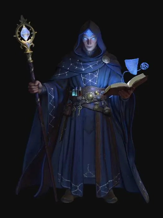 3D model for The Arcane Cartographer