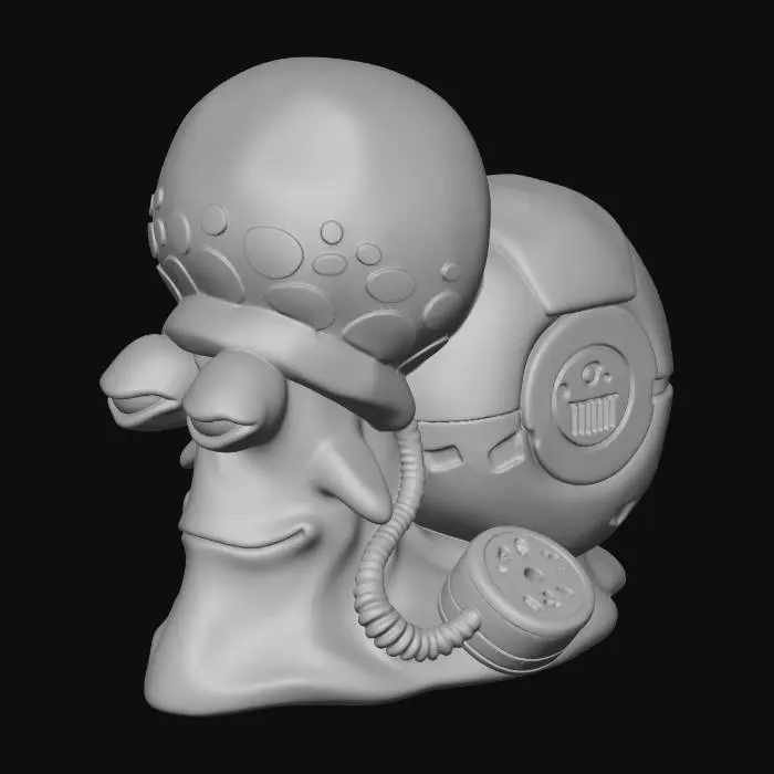 3D model for Dotted Shell Snailphone