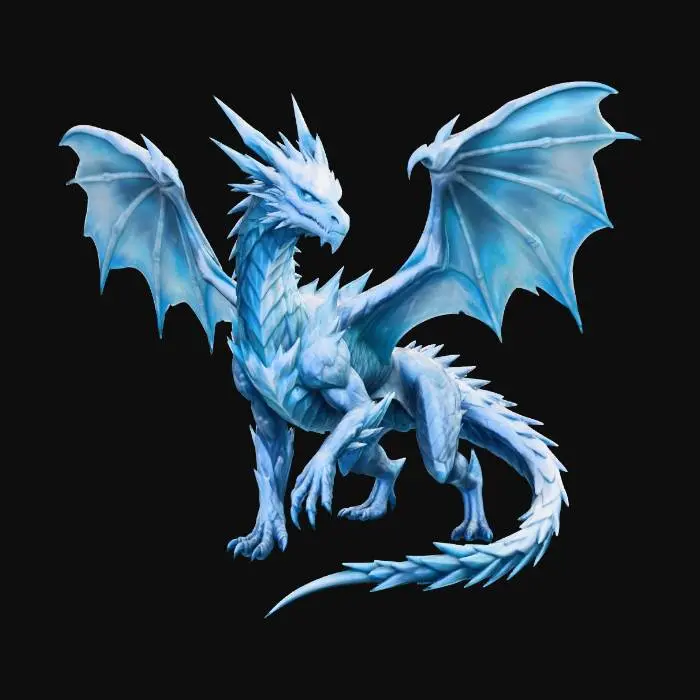3D model for March - Ice Dragon