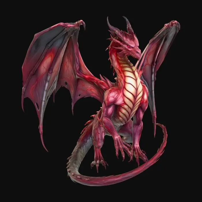 3D model for October - Blood Dragon