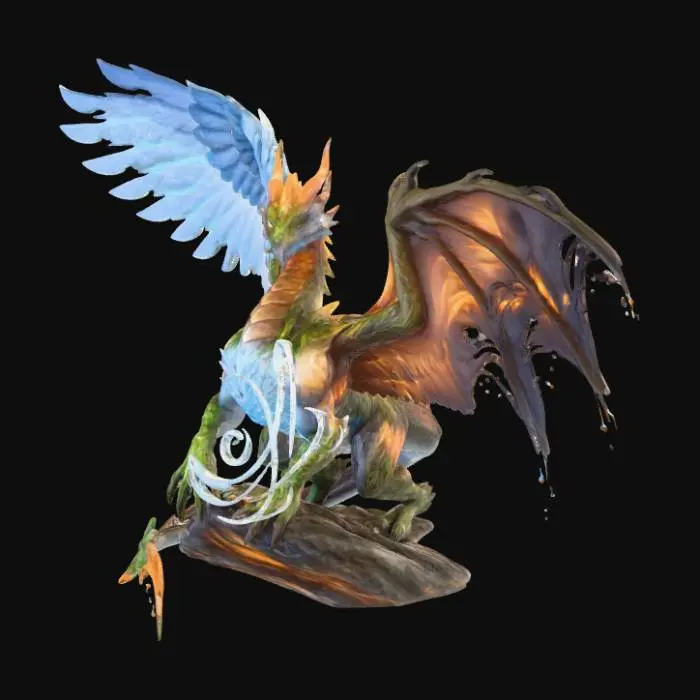 3D model for June - Elemental Dragon