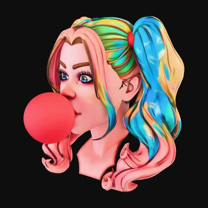 3D model for Bubbly Rebel